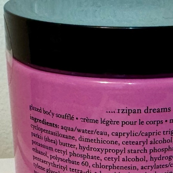 NEW Philosophy Marzipan Dreams Glazed Body Soufflé Cream 16 oz Unopened Sealed - Picture 3 of 5